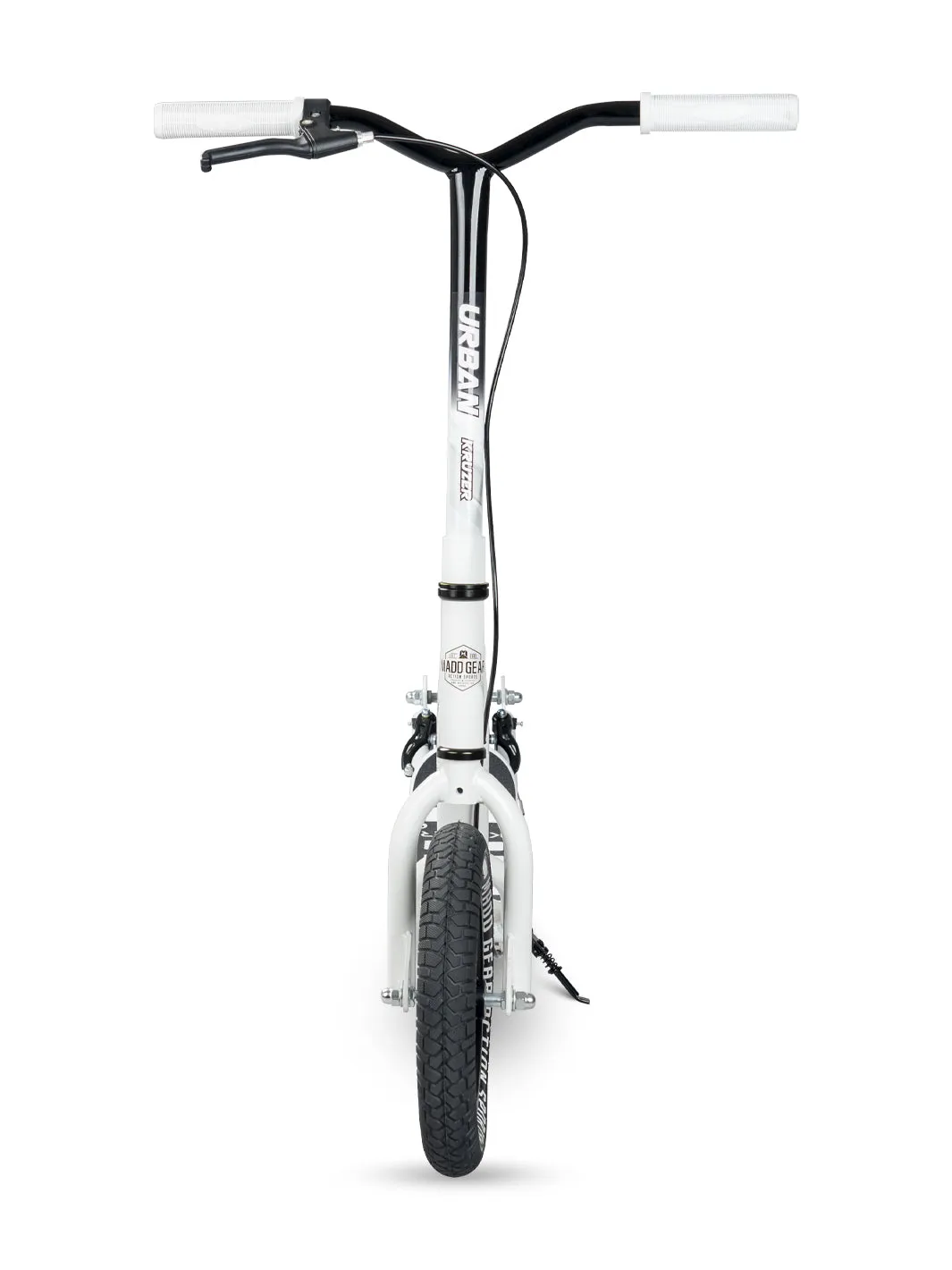 MGP Urban Glide Commuter sparkcykel vit 12 tum