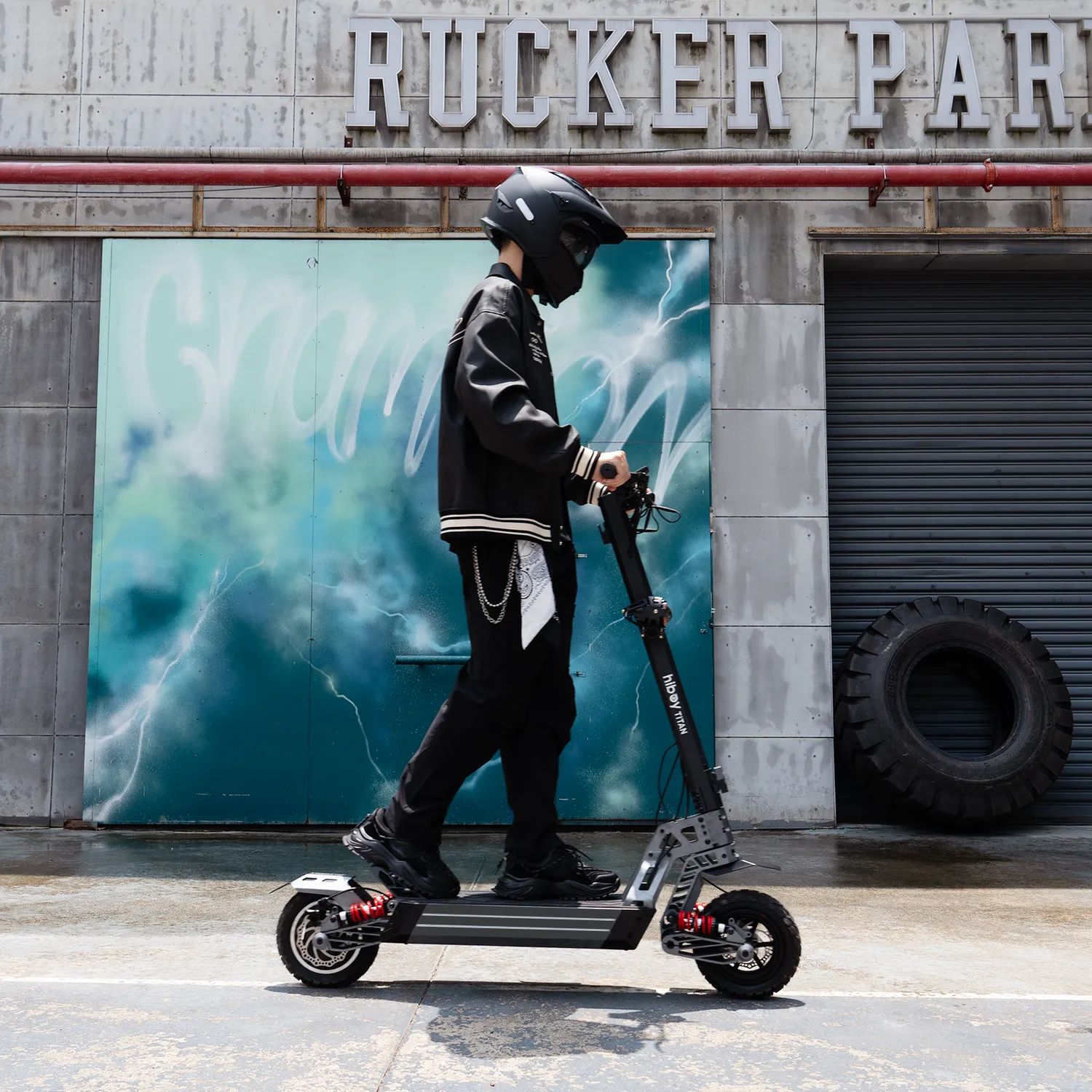 Hiboy TITAN elscooter 2026 terräng 1200W
