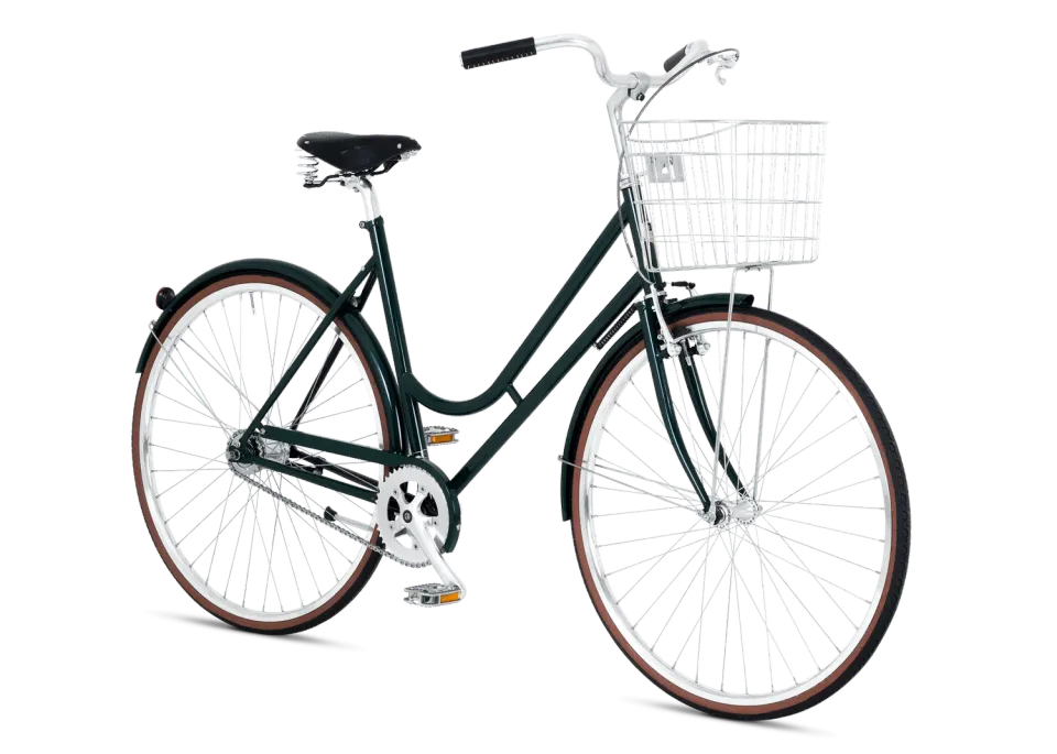 BikeID Step-through 2 elsparkcykel mörkgrön