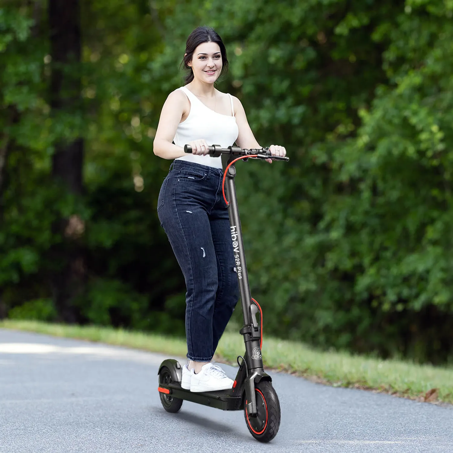 Hiboy S2R Plus elsparkcykel 9 tum löstagbart batteri