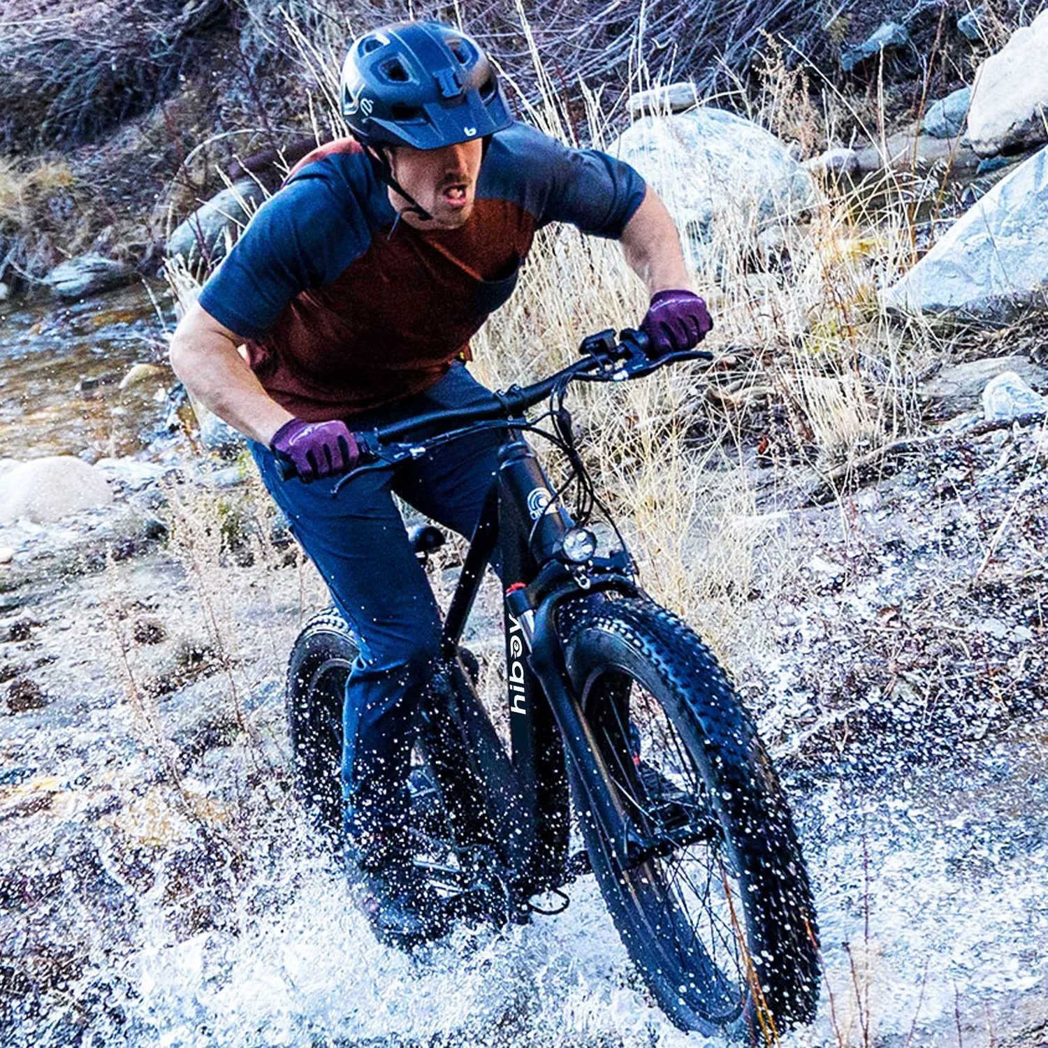 Hiboy P6 elcykel fatbike grova däck