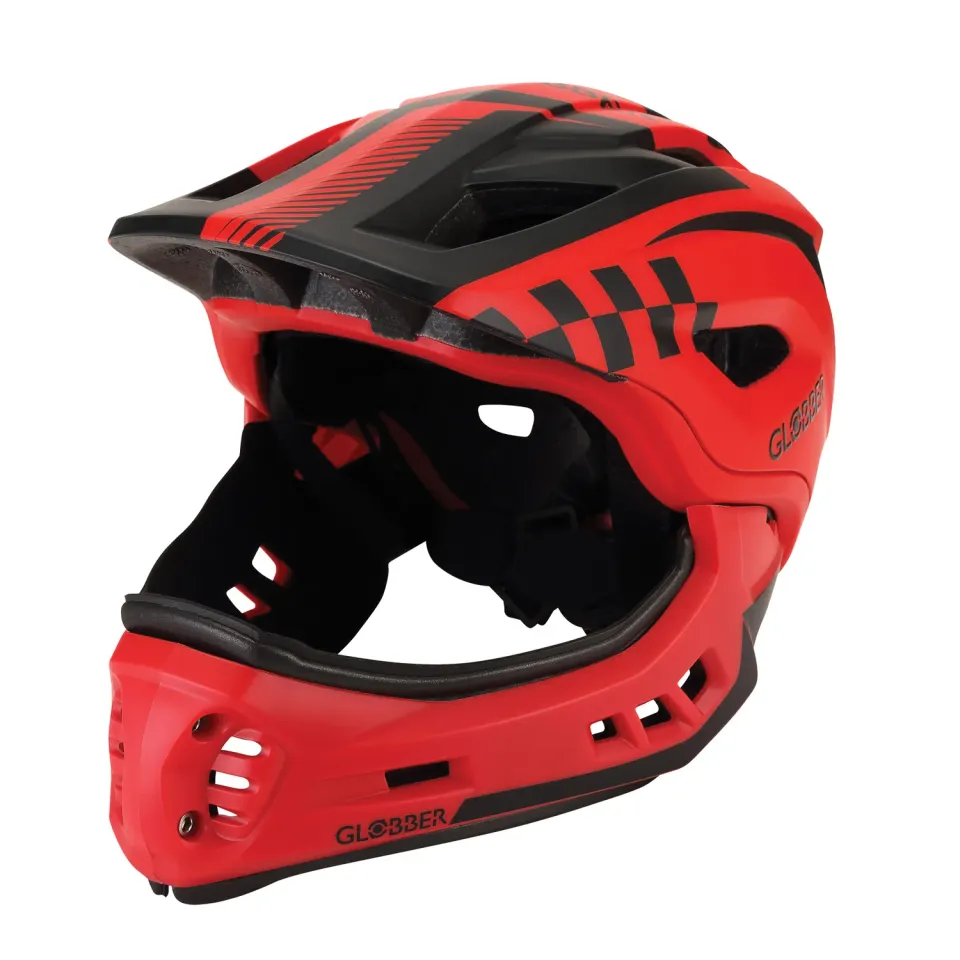 Globber Racing hjälm XS/S 48-53 cm fullface LED