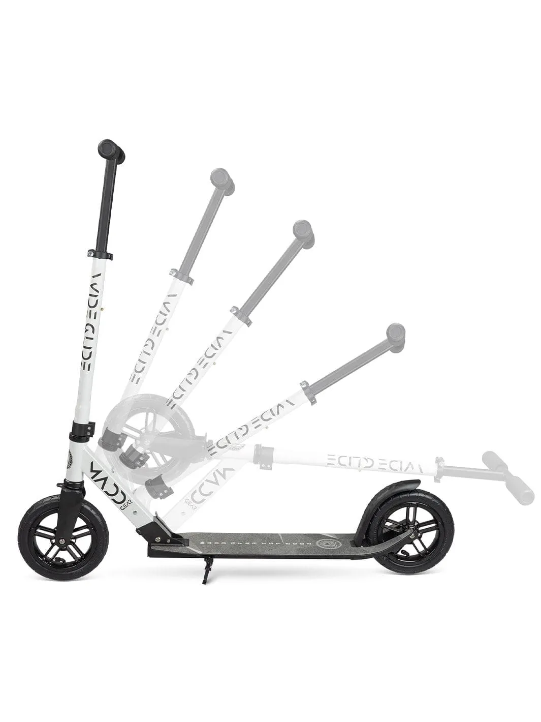 MGP Wide Glide Commuter sparkcykel vit hopfällbar