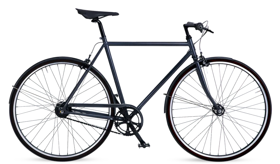 BikeID Diamond 7 Cosmos elsparkcykel mörk