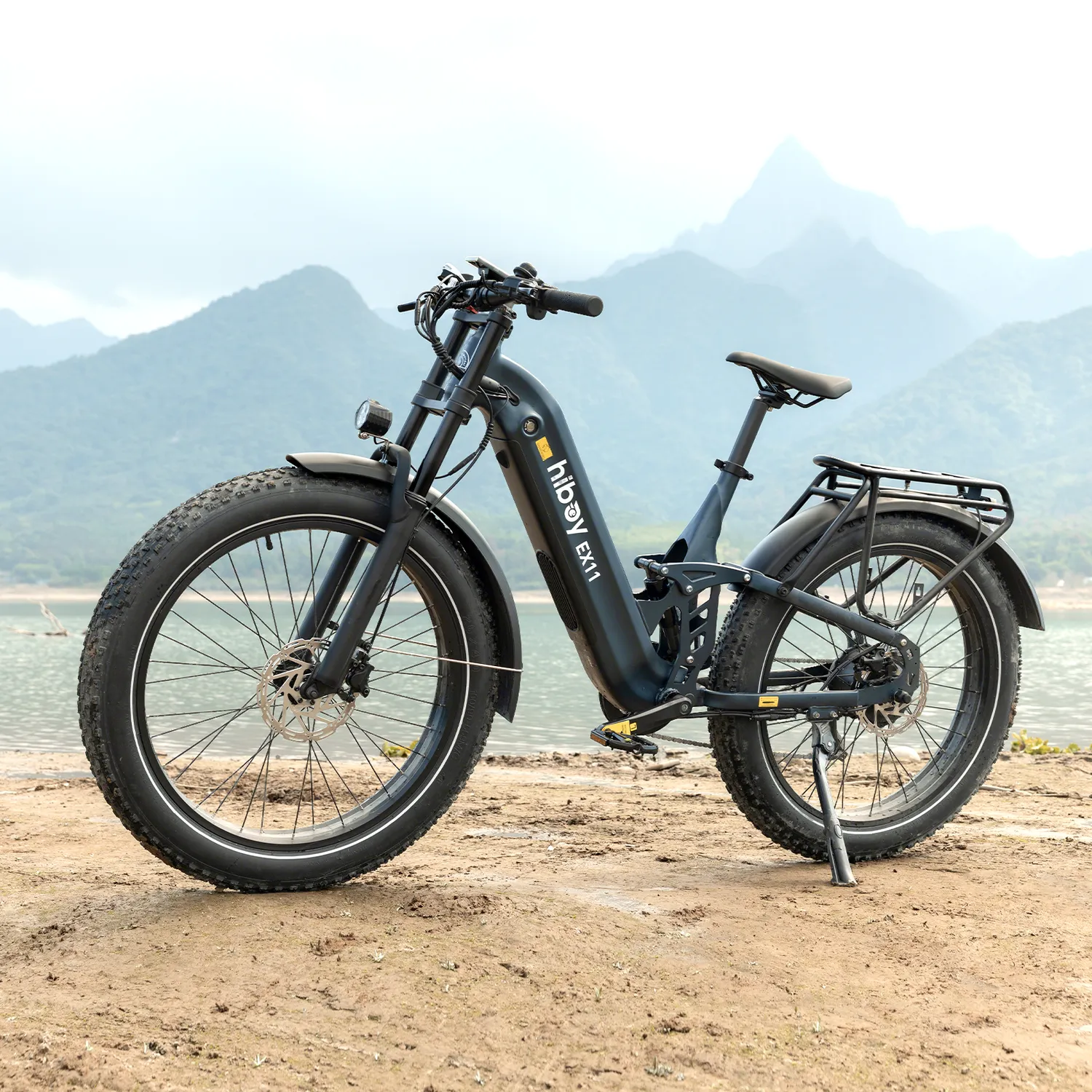 Hiboy EX11 elcykel 26 tum chameleon heldämpad fatbike
