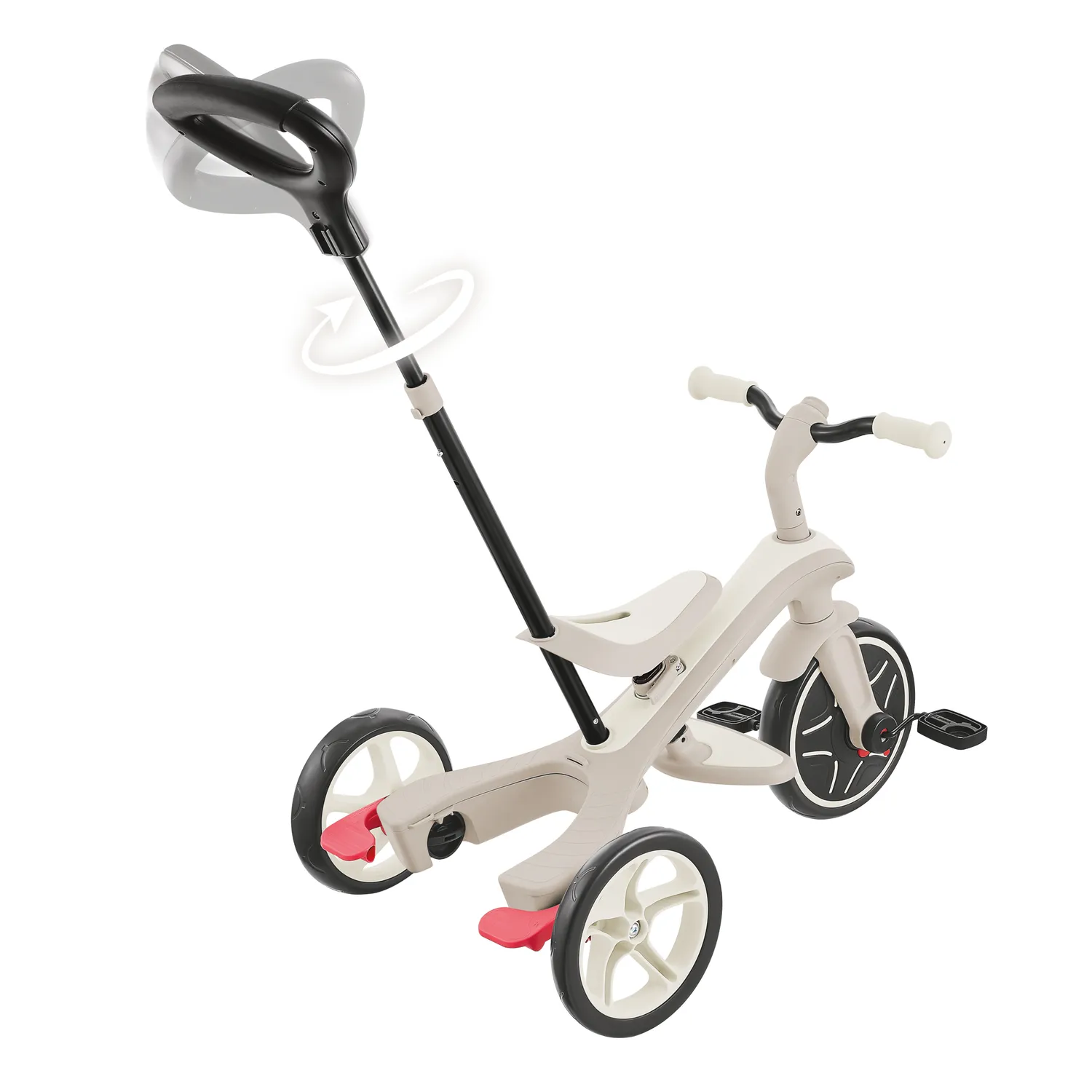 Globber Explorer Trike 4in1 Sunshine trehjuling återvunnen plast