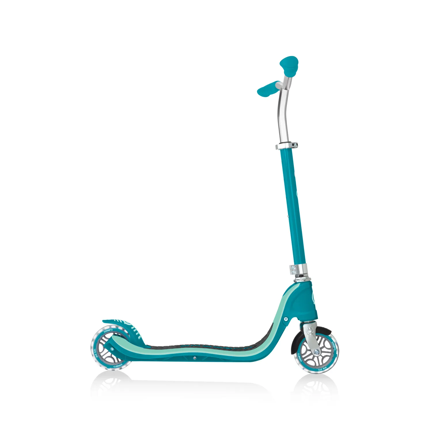 Globber Flow 125 Lights sparkcykel LED-hjul