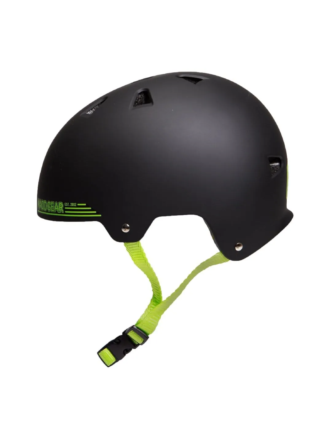 MGP Certified EPS hjälm svart grön 55-58 cm