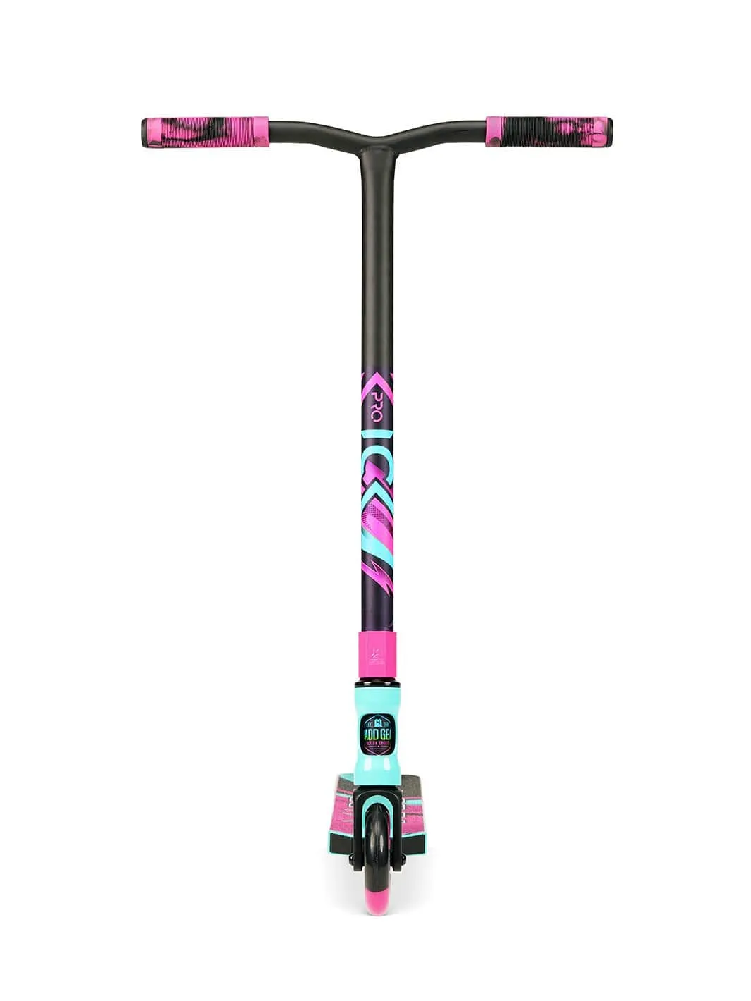 Madd Gear Kick Pro sparkcykel teal pink lätt
