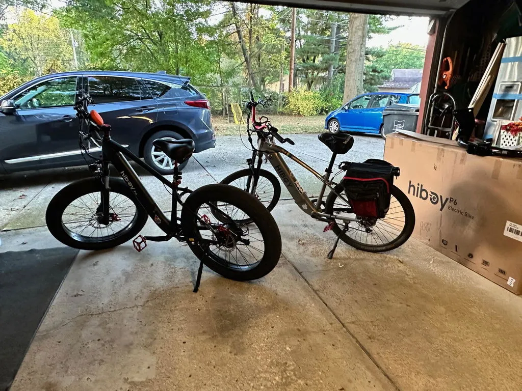 Hiboy P6 elcykel fatbike grova däck
