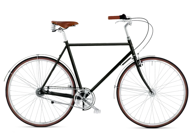 BikeID Majestic 7 elcykel Deep Green 7-växlad