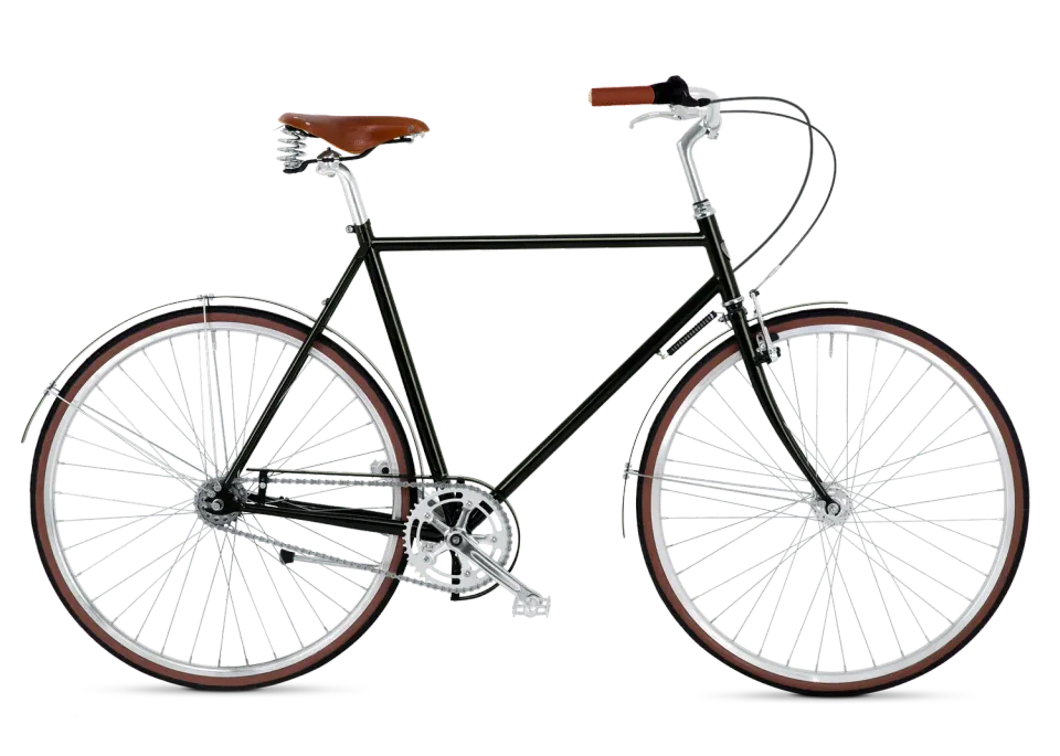 BikeID Majestic 7 elcykel Deep Green 7-växlad