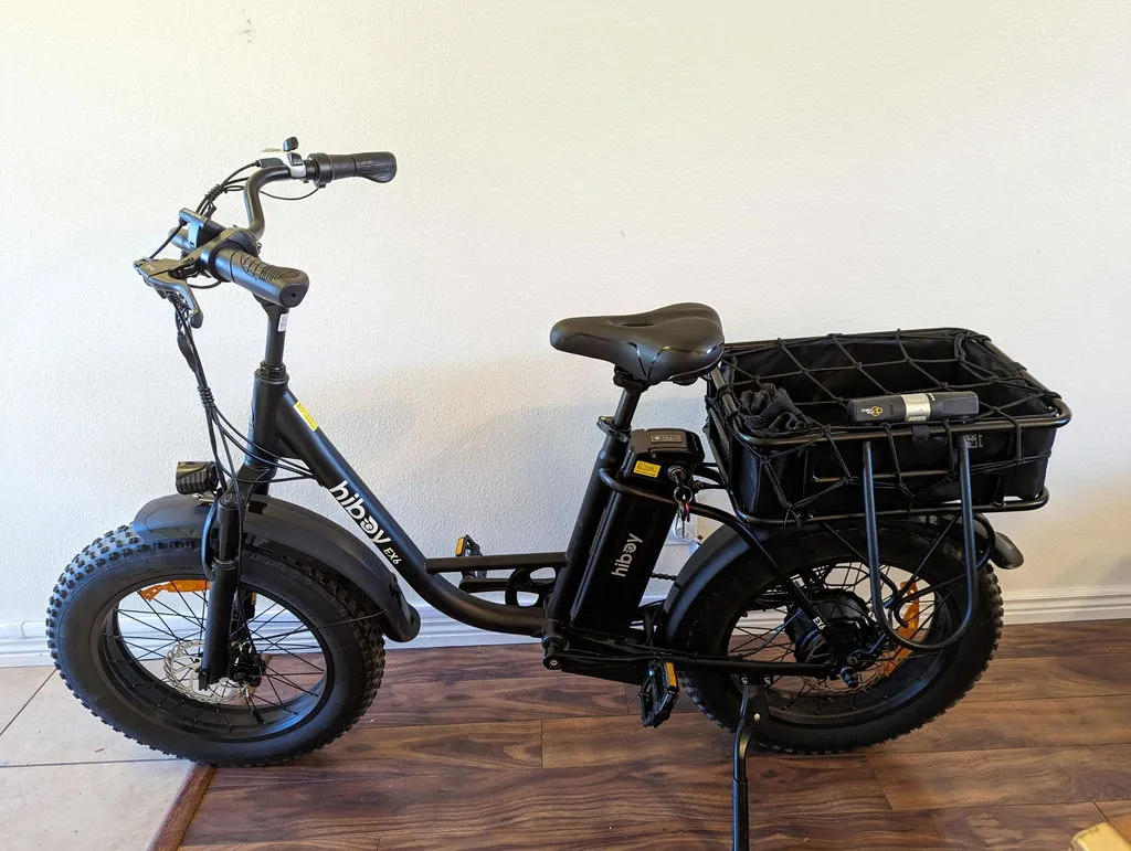 Hiboy EX6 elcykel lågt insteg fatbike
