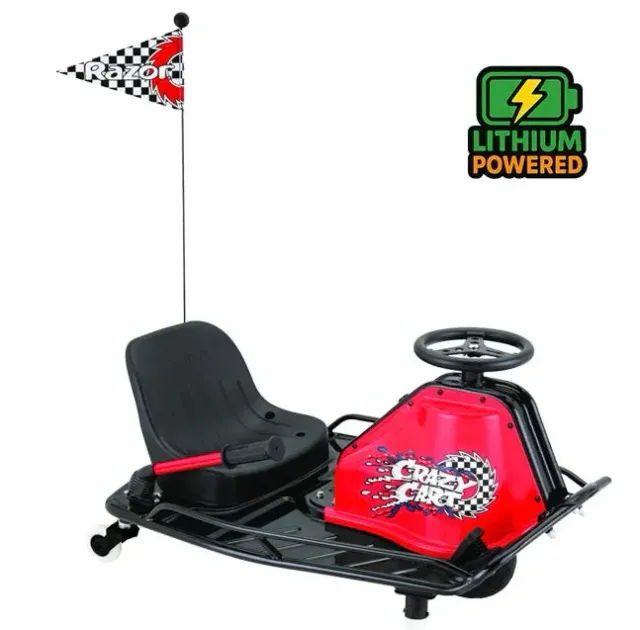 Razor Crazy Cart Pro driftkart litium 63 kg