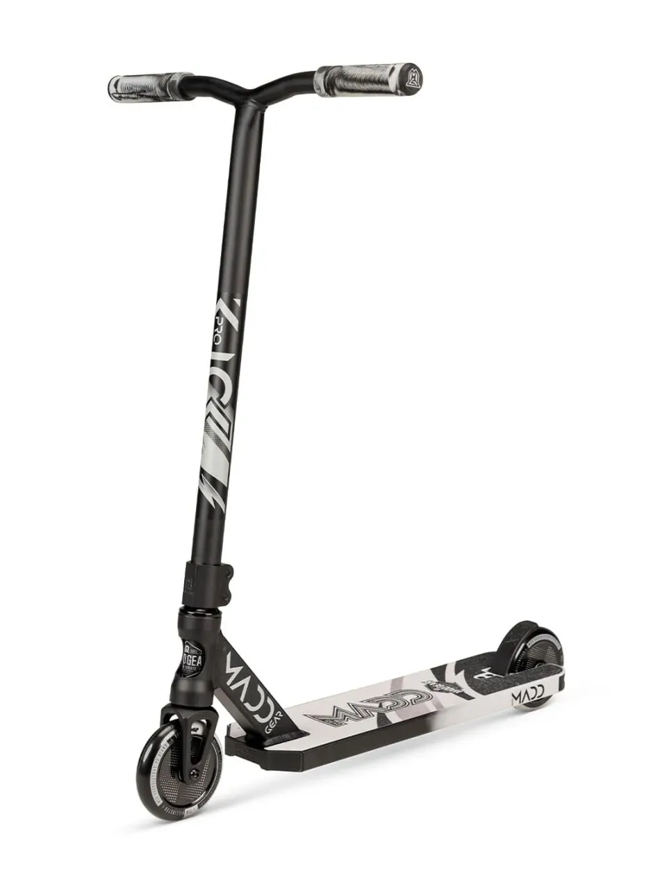 MG Kick Pro sparkcykel 5 tum svart grå lätt