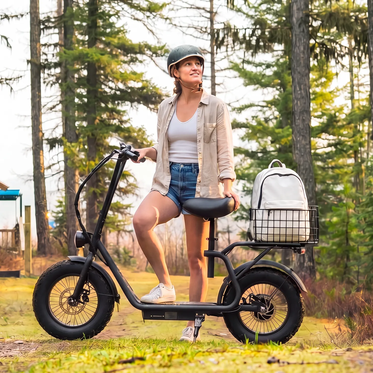 Hiboy U2 Pro elsparkcykel sadel 16 tum