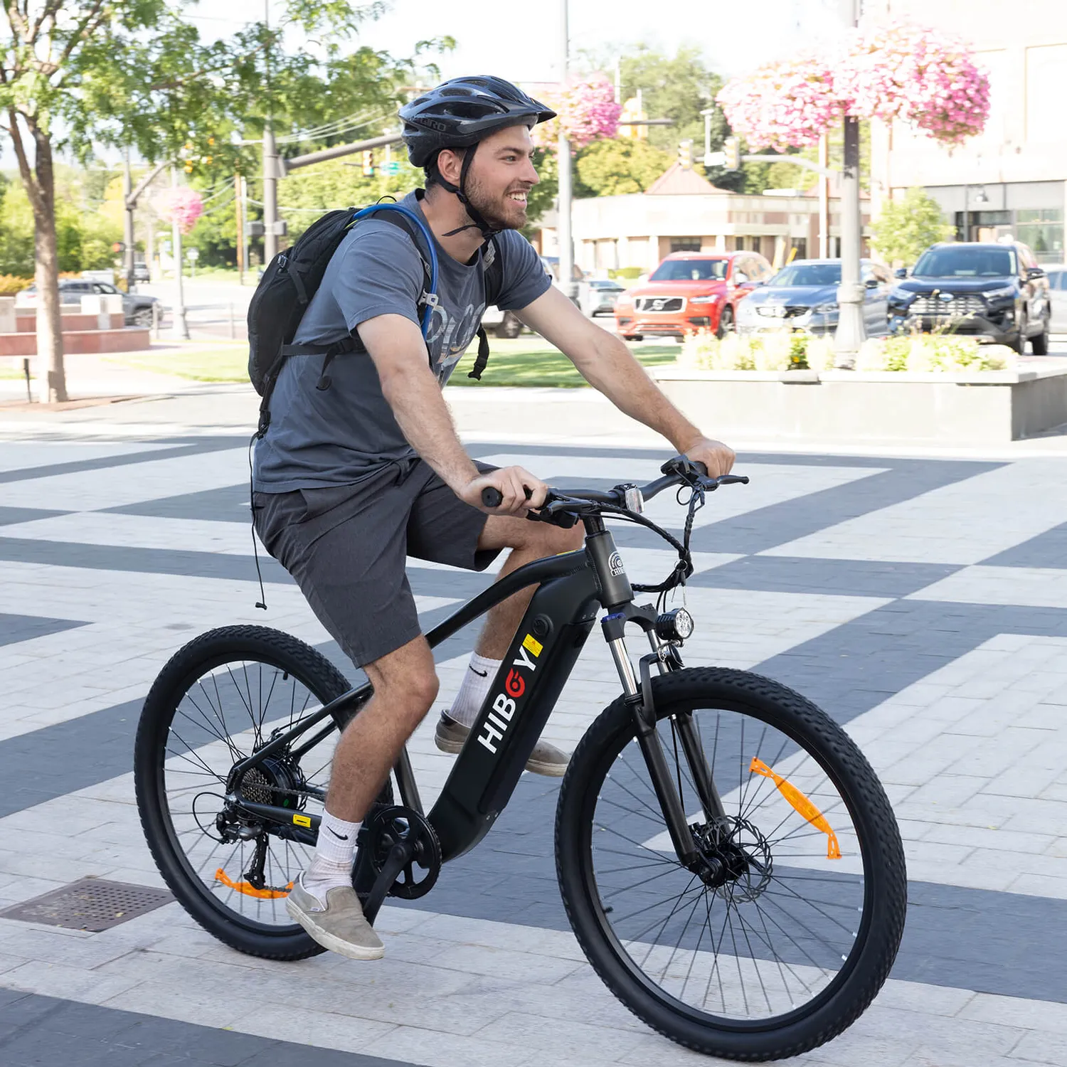 Hiboy P7 elcykel svart renoverad pendlare
