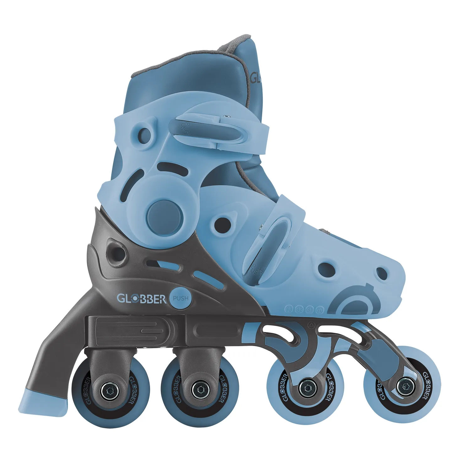 Globber Learning Skates 2in1 rullskridskor barn justerbara
