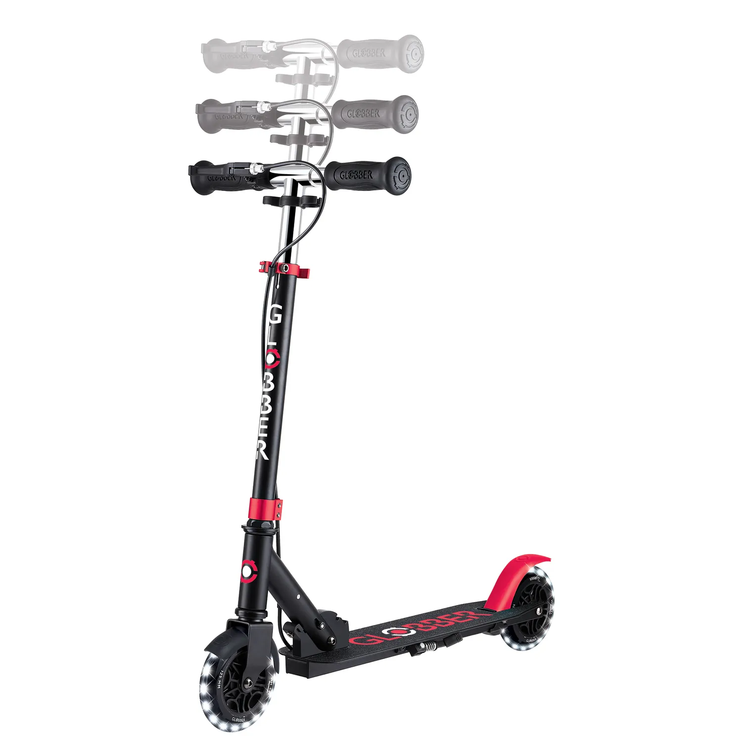 Globber Flow Element Junior Lights sparkcykel LED