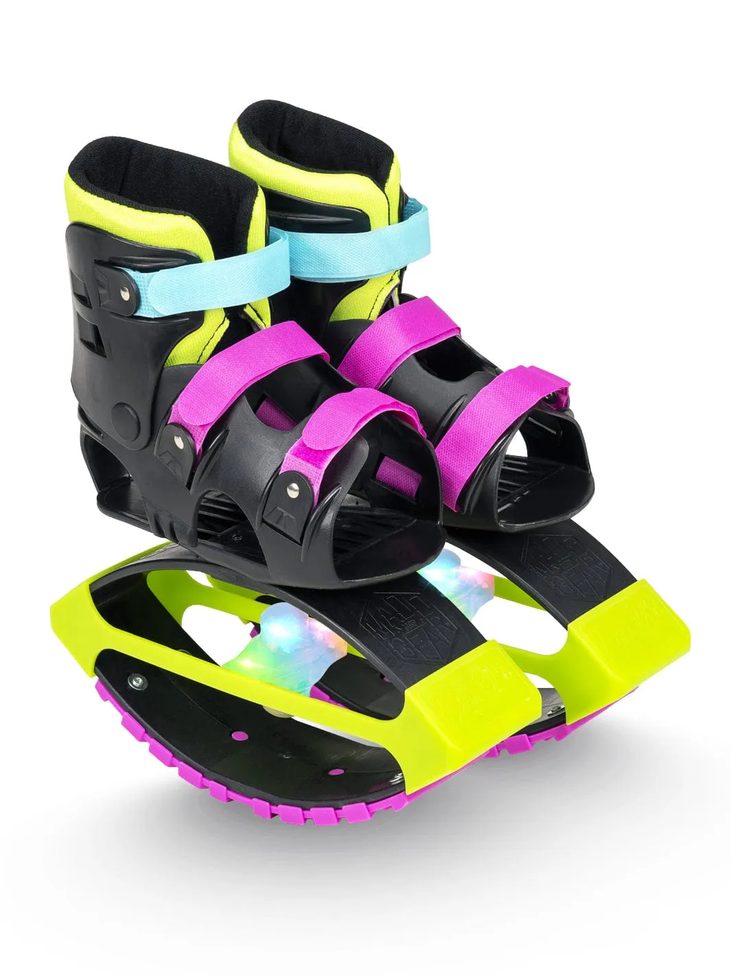 MGP Boost Boots hoppskor rosa lime US 3-6 ljus