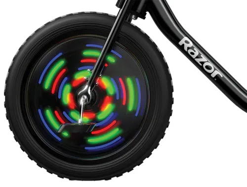 Razor RipRider 360 Lightshow trehjuling drift