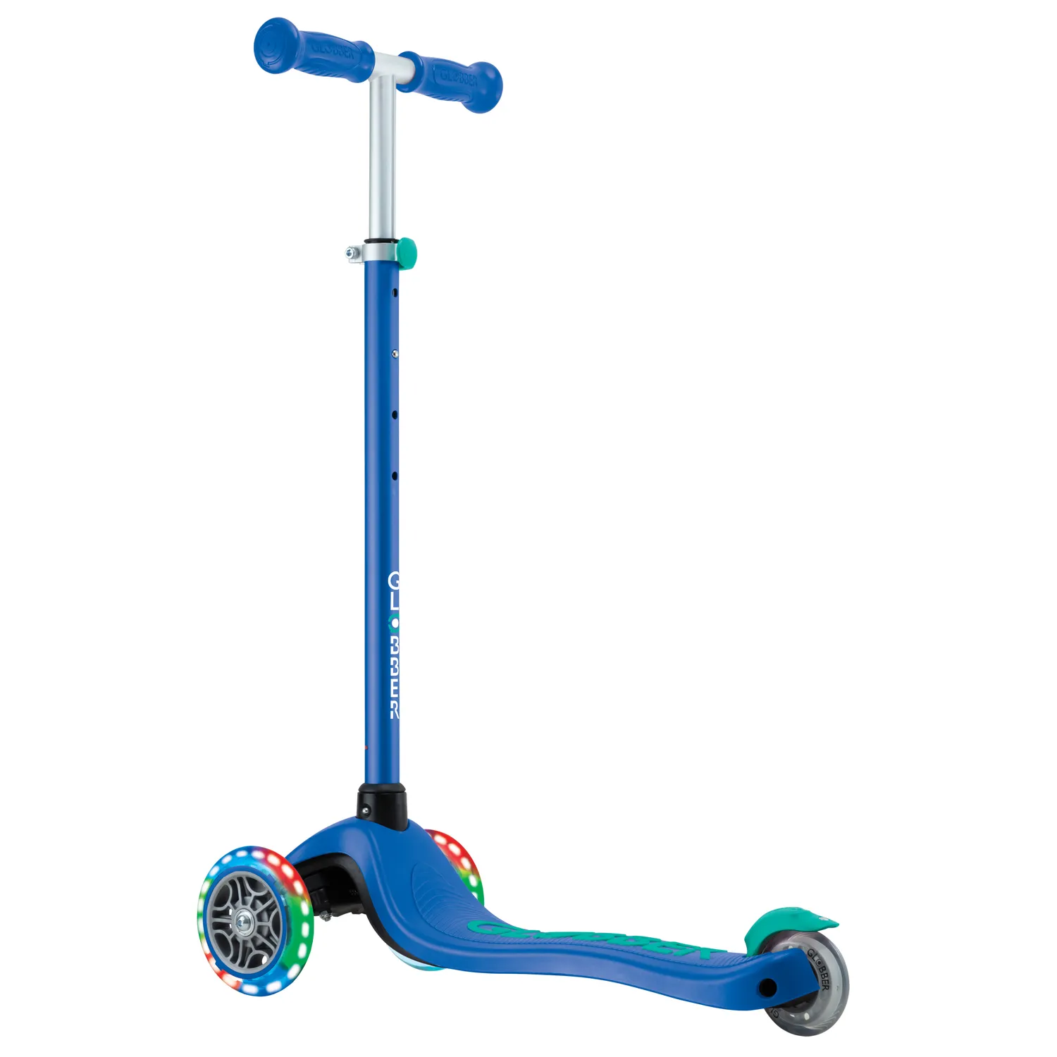Globber Primo Plus Lights sparkcykel lysande hjul