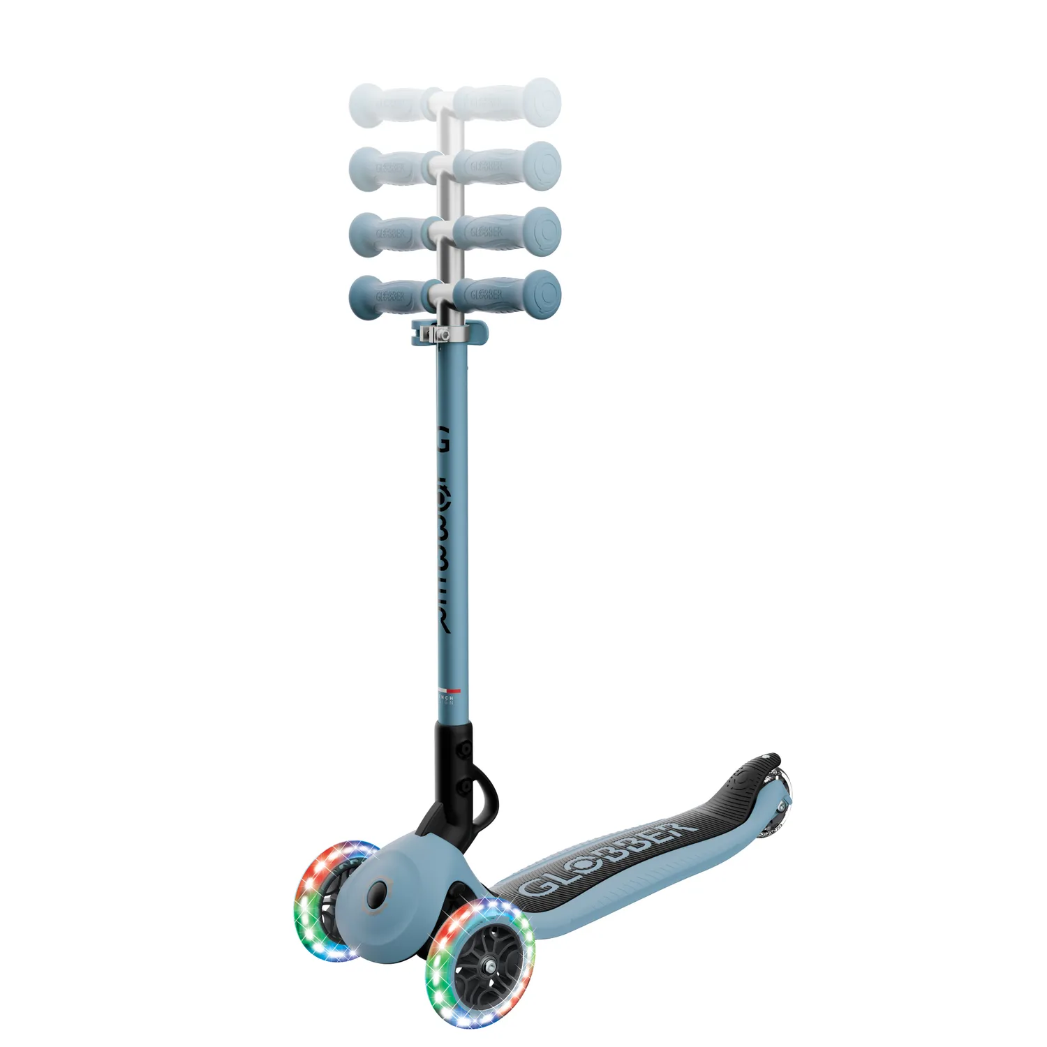 Globber Go Up Flip Lights 360 sparkcykel med sits 3-i-1