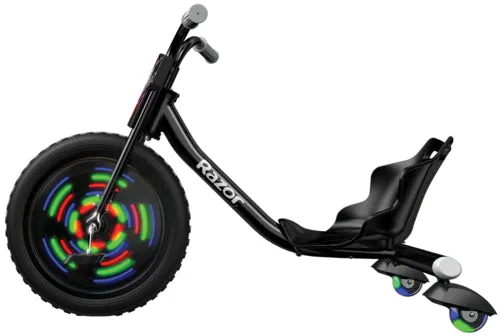 Razor RipRider 360 Lightshow trehjuling drift