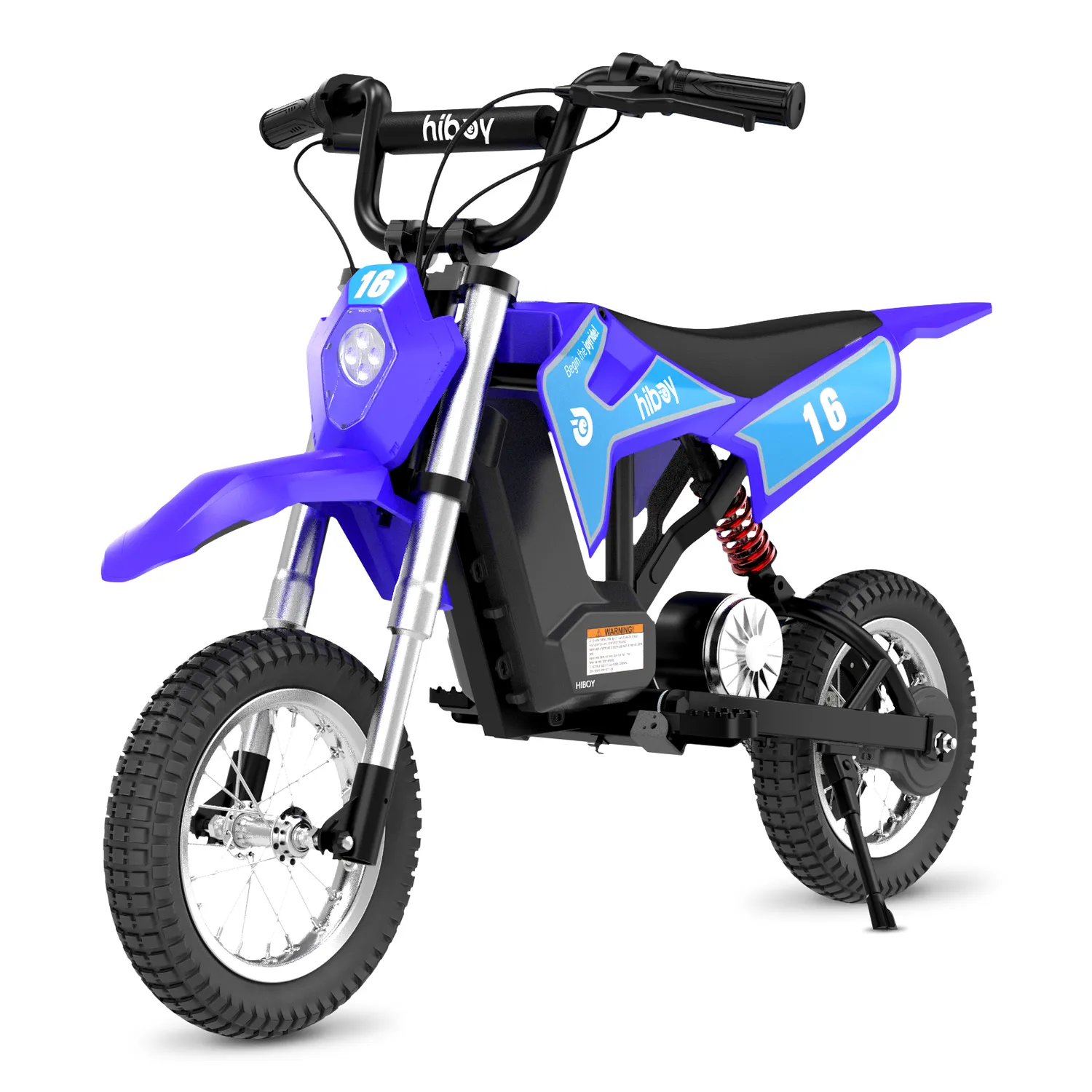 Hiboy DK1 eldirtcykel renoverad röd slitstark