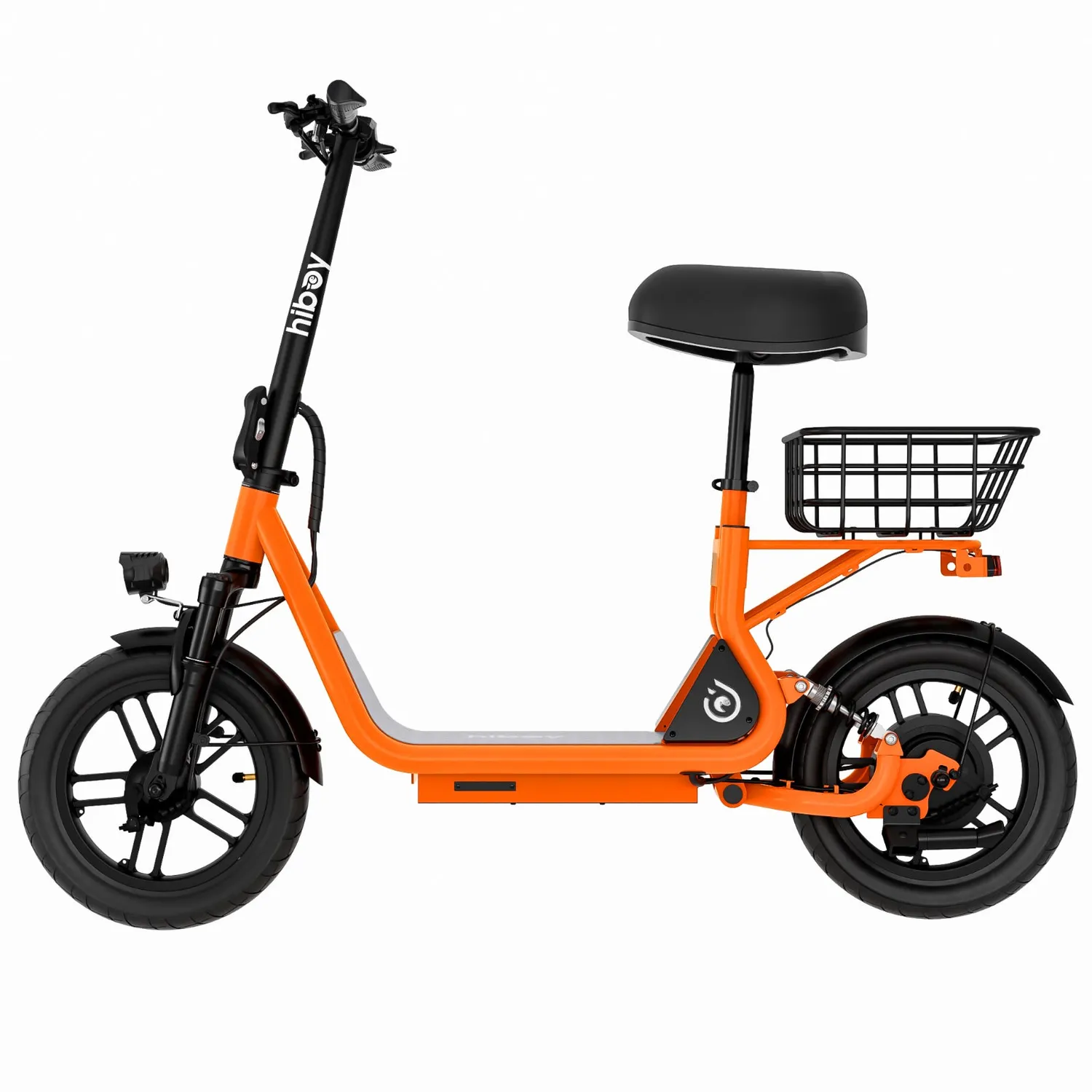 Hiboy Q2 elscooter med sadel vuxen orange