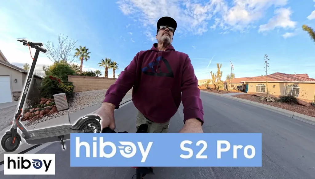 Hiboy S2 Pro elsparkcykel 500W 40 km räckvidd