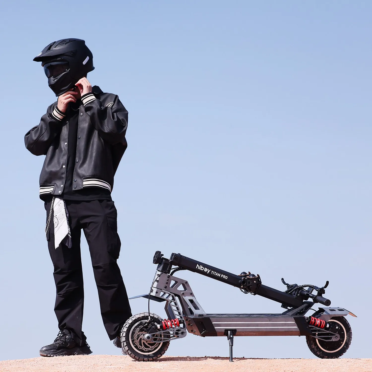 Hiboy Titan Pro elsparkcykel 2026 offroad dual-drive