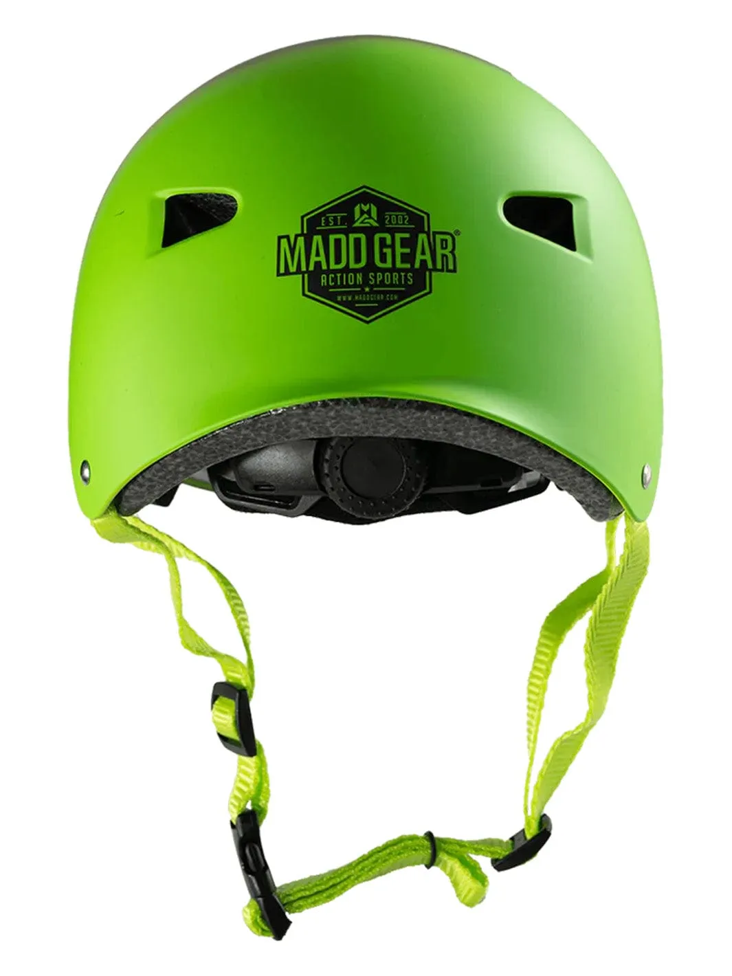 Madd Gear EPS hjälm svart grön M/L skate