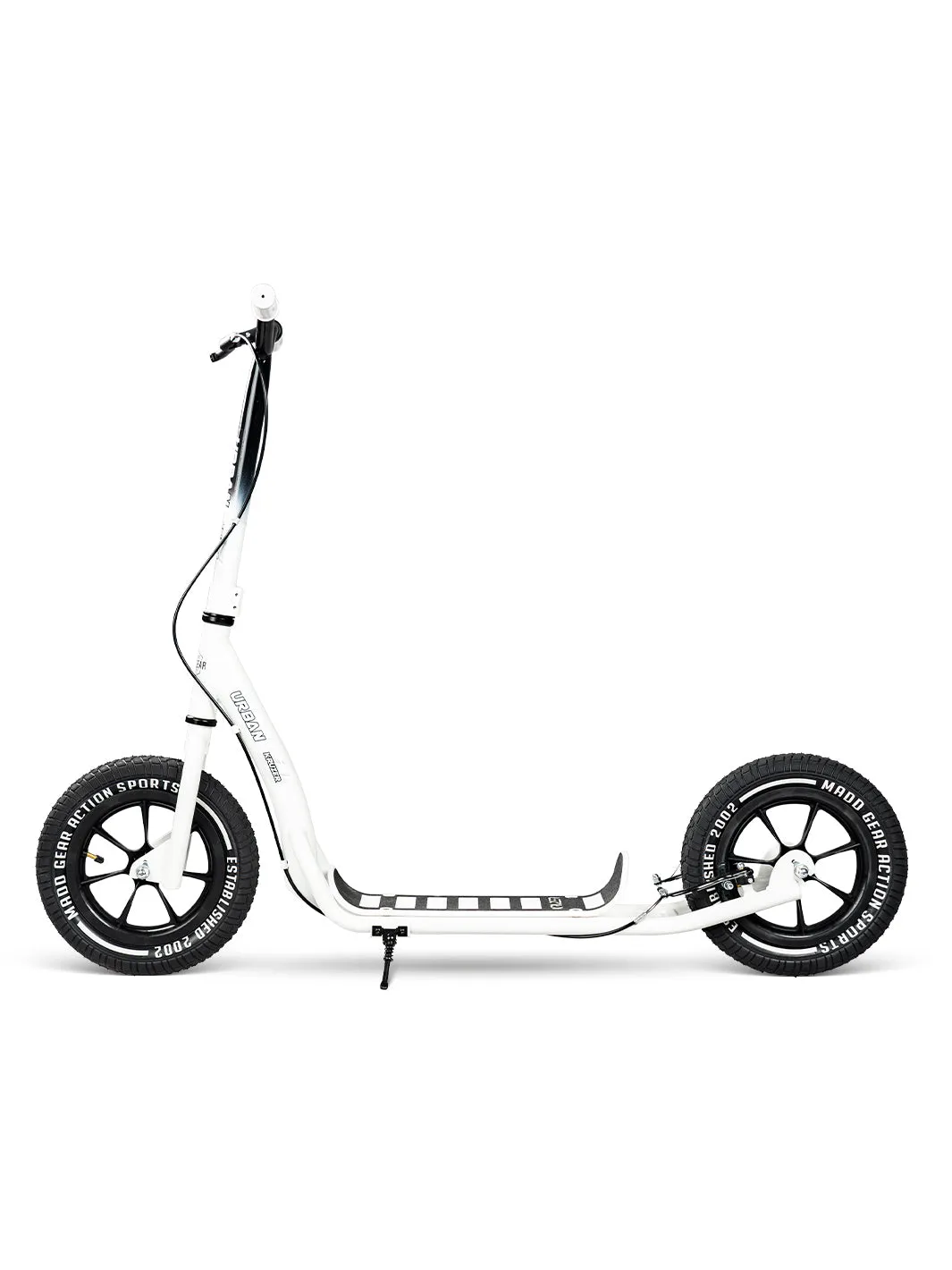 MGP Urban Glide Commuter sparkcykel vit 12 tum