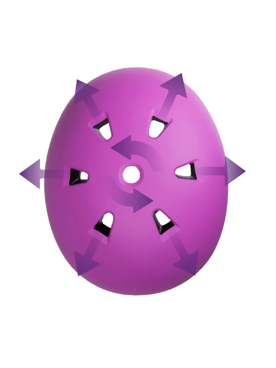 Madd Gear Certified EPS hjälm rosa-lila 55–58 cm