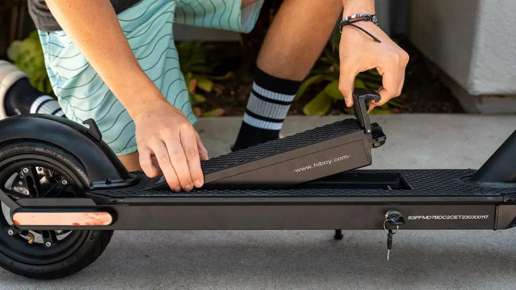 Hiboy S2R Plus elsparkcykel löstagbart batteri