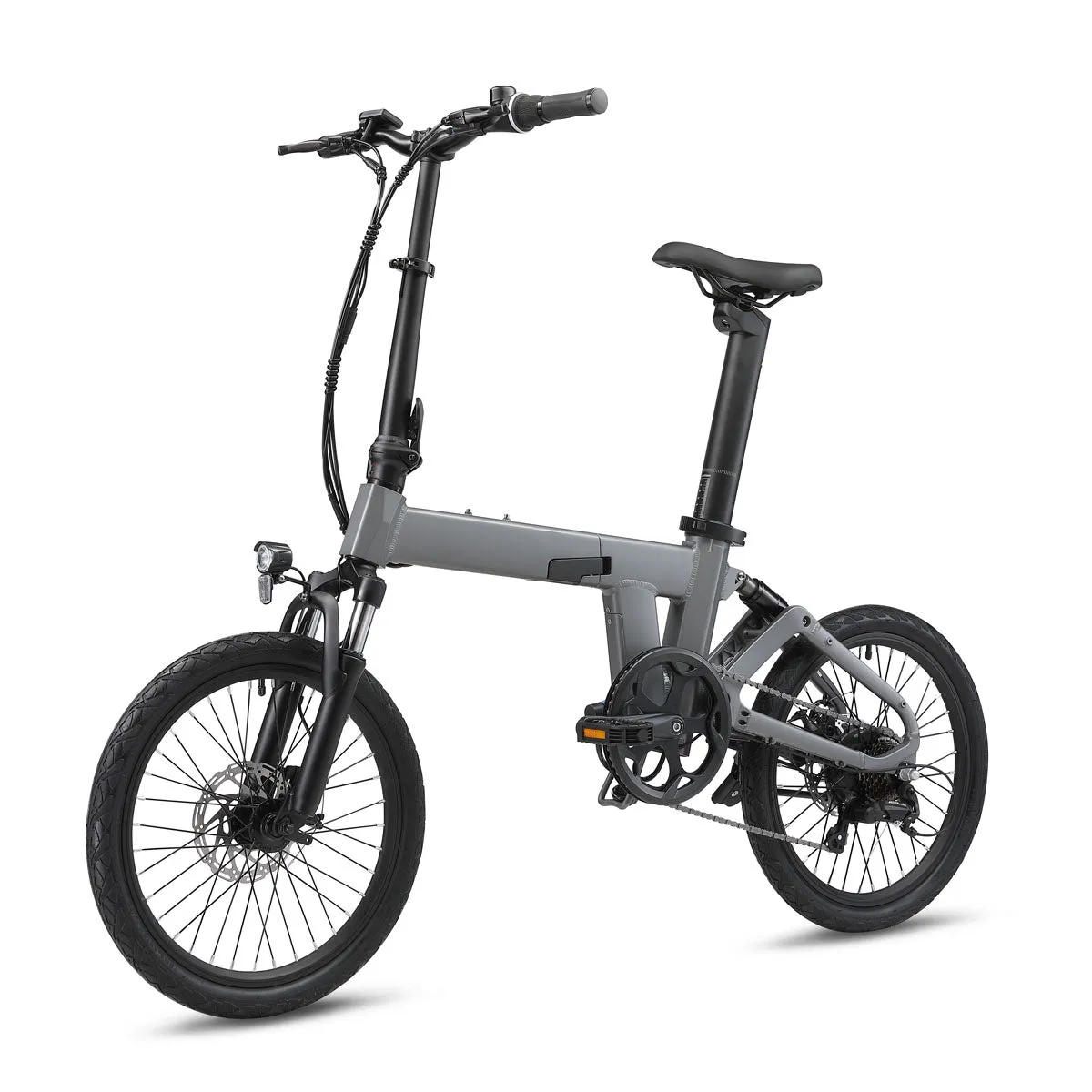 AOVO H19 elcykel 20 tum 36V 60 km grå