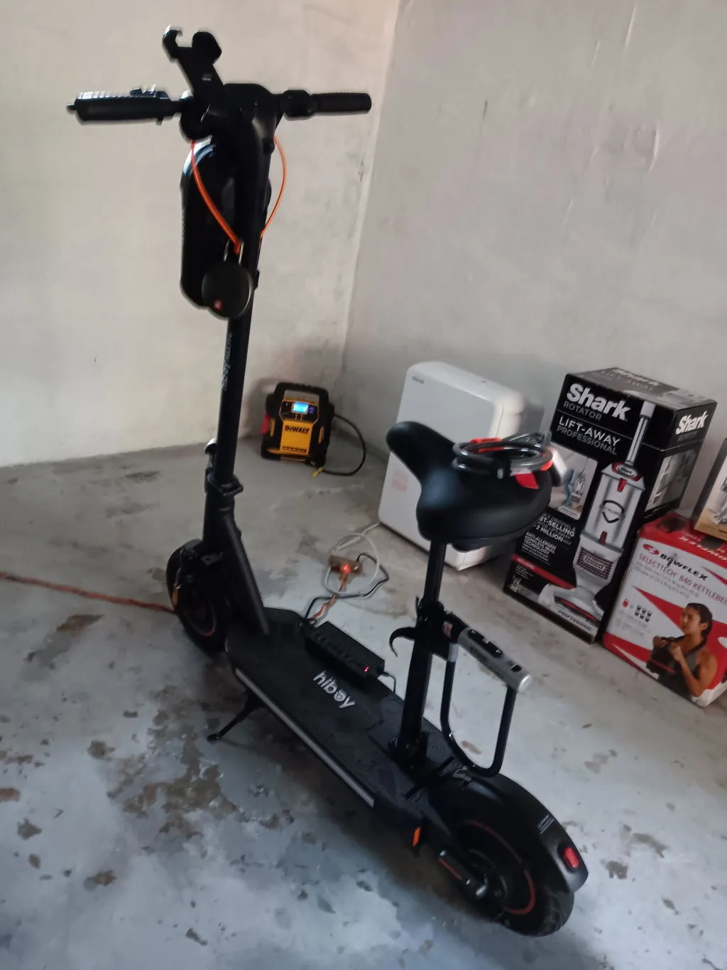 Hiboy S2 sadel till elsparkcykel justerbar