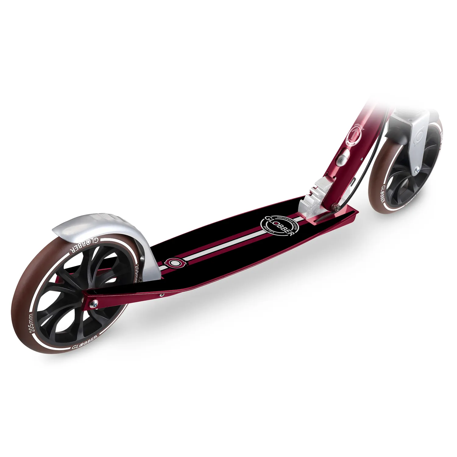 Globber NL 205 Deluxe sparkcykel 205 mm handbroms
