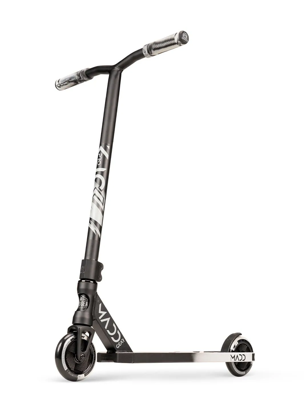 MG Kick Pro sparkcykel 5 tum svart grå lätt