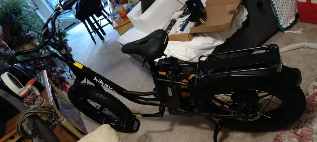 Hiboy EX6 elcykel lågt insteg fatbike