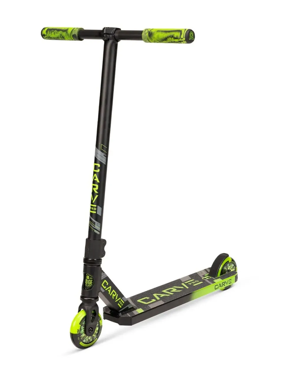 MGP Carve Pro tricksparkcykel svart grön barn