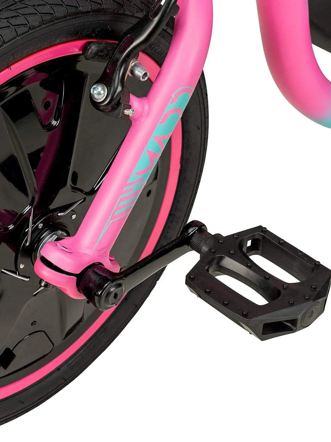 Madd Gear Drift Trike trehjuling rosa turkos