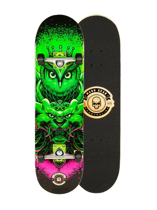 Madd Gear Kickflip Spec Bubo skateboard 31" komplett rosa
