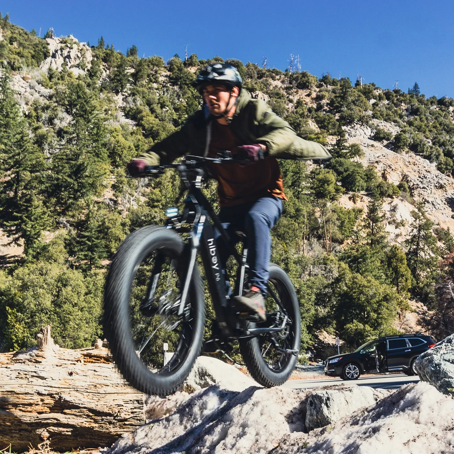 Hiboy P6 elcykel fatbike grova däck