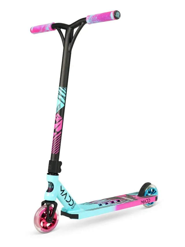 Madd Gear Kick Extreme sparkcykel teal pink fullsize