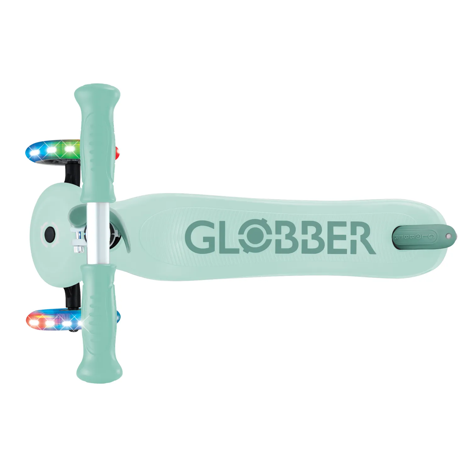 Globber Go-Up Sporty Lights 360 sparkcykel med sits LED