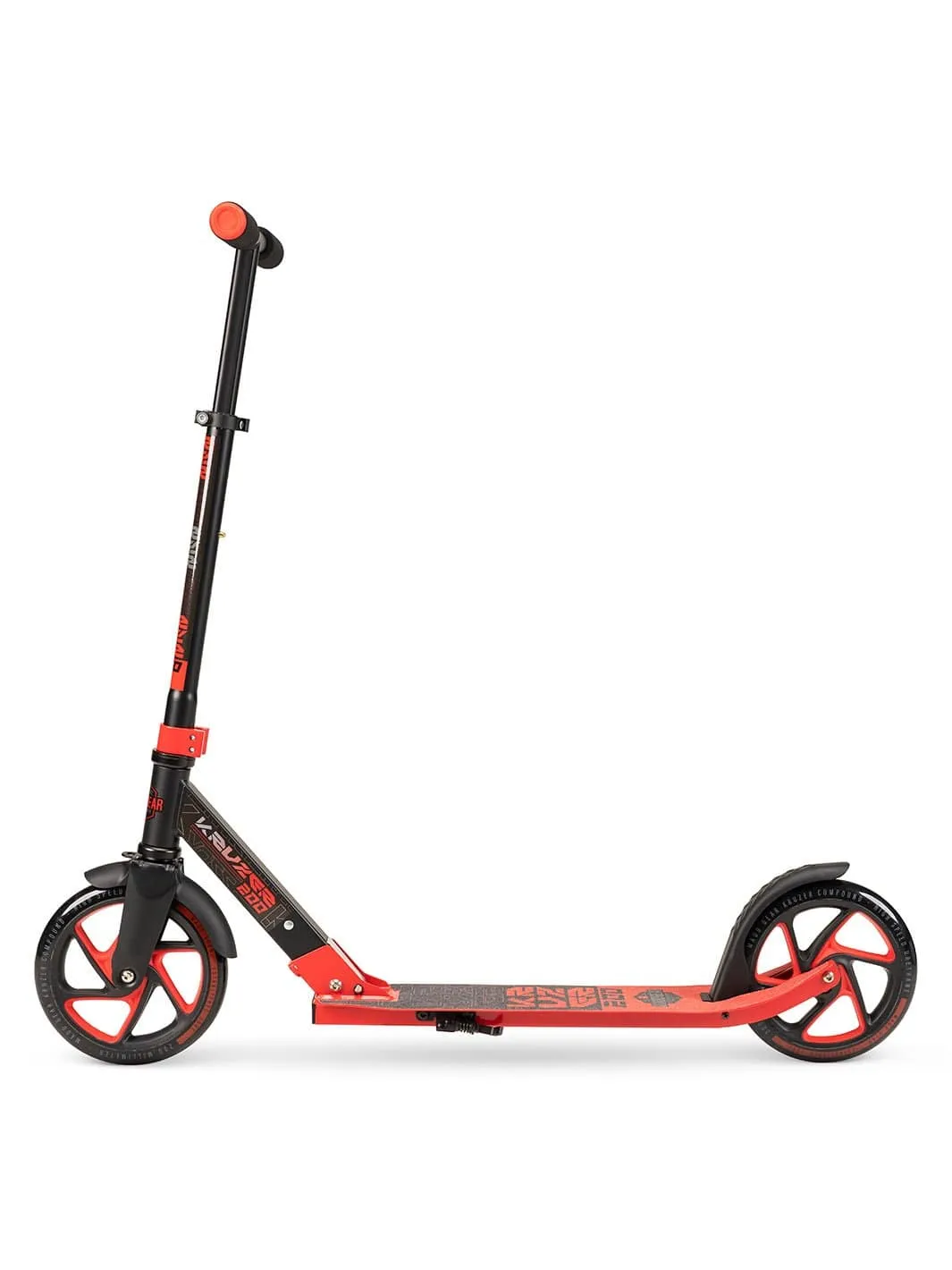 Madd Gear Kruzer 200 sparkcykel röd hopfällbar