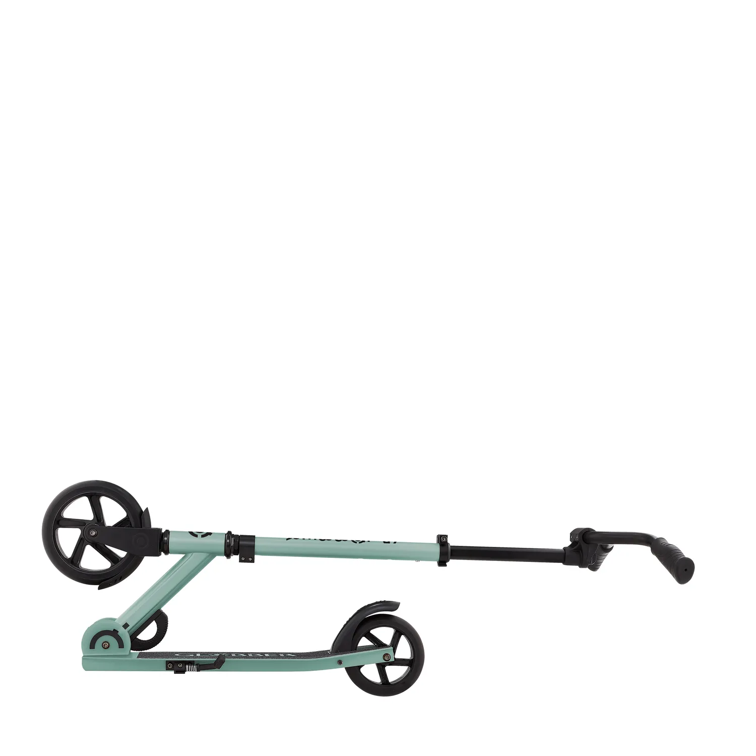 Globber Rider sparkcykel 2-hjul hopfällbar med chopperstyre