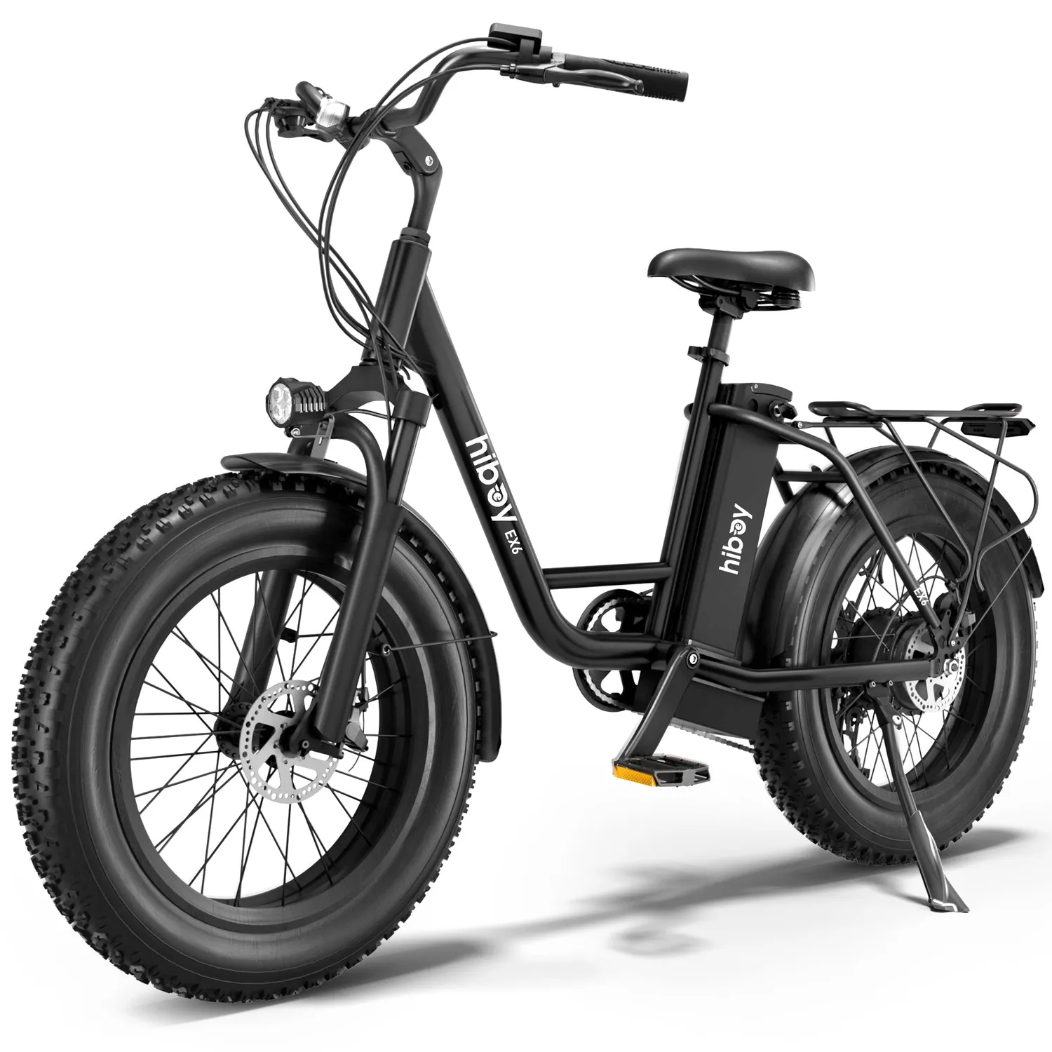 Hiboy EX6 elcykel renoverad svart